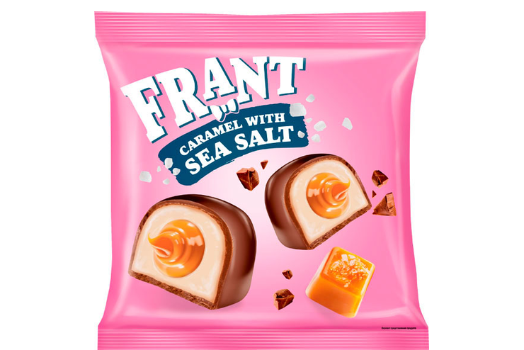 Конфета Frant с солёной карамелью (упаковка 0,5 кг)