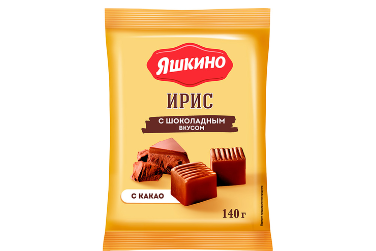 «Яшкино», ирис с шоколадным вкусом, 140 г «Яшкино», ирис с шоколадным вкусом, 140 г