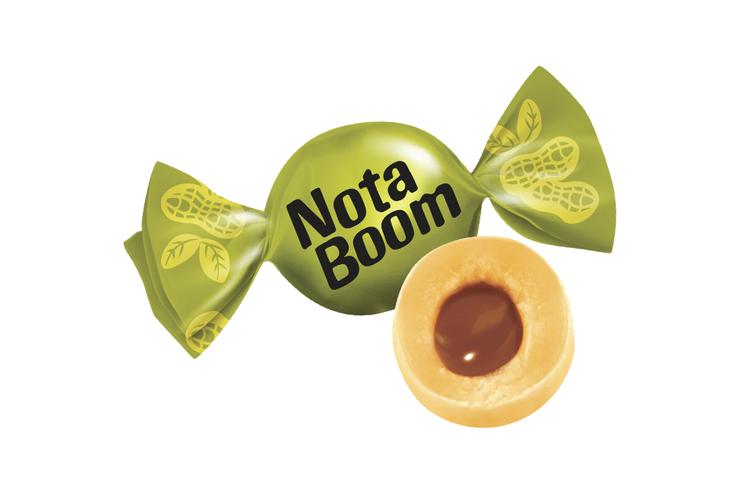 Жевательные конфеты NotaBoom с арахисовой начинкой (упаковка 0,5 кг)