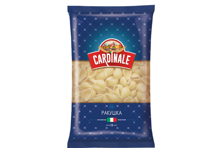 «Cardinale», макаронные изделия «Ракушка», 400 г