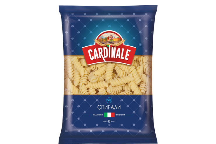 «Cardinale», макаронные изделия «Спирали», 400 г «Cardinale», макаронные изделия «Спирали», 400 г
