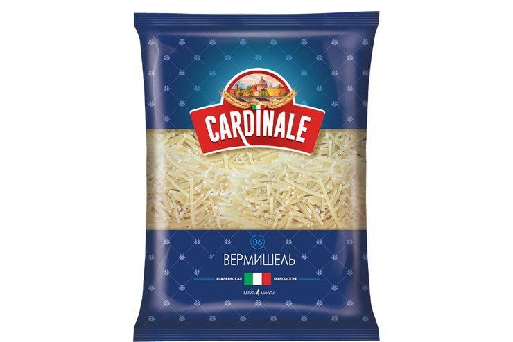«Cardinale», макаронные изделия «Вермишель», 400 г