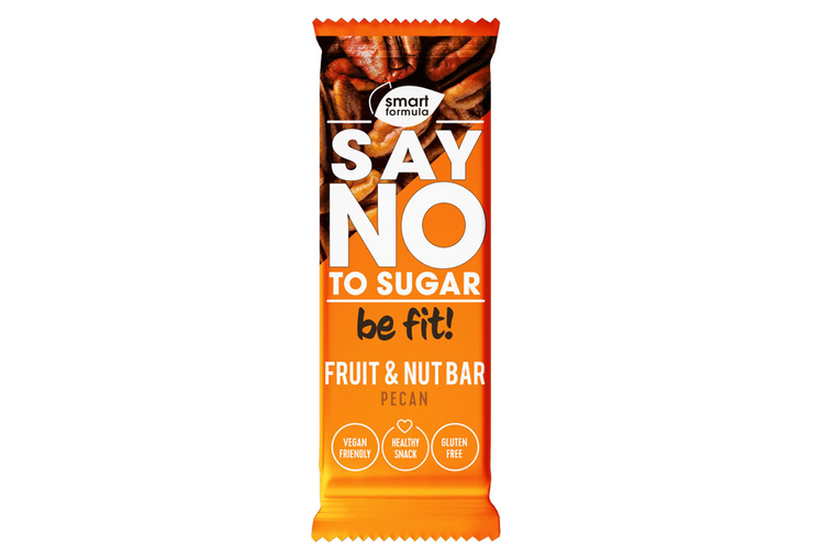 «Smart Formula», фруктово-ореховый батончик Pecan, 40 г