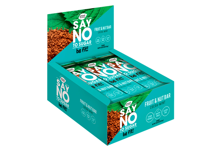 «Smart Formula», фруктово-ореховый батончик Cocoa – mint, 40 г