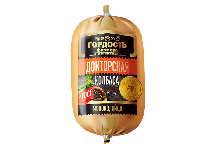«Гордость фермера», колбаса «Докторская», 400 г