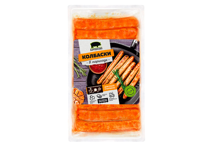 «Боровково», колбаски в маринаде, 300 г
