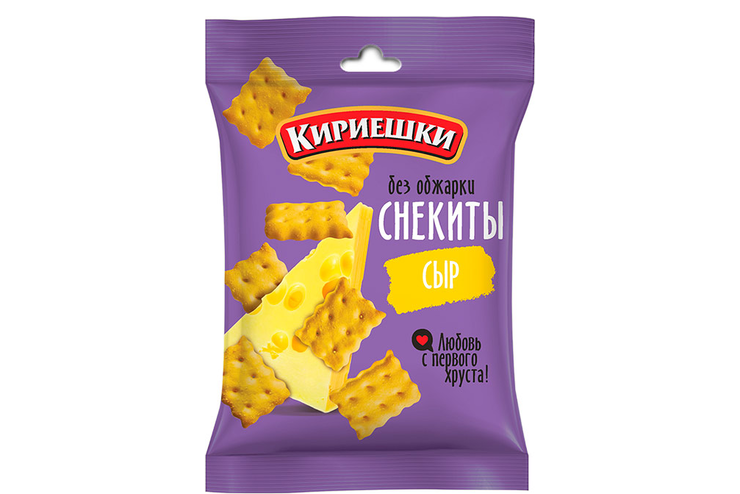 «Кириешки», снекиты «Сыр», 60 г
