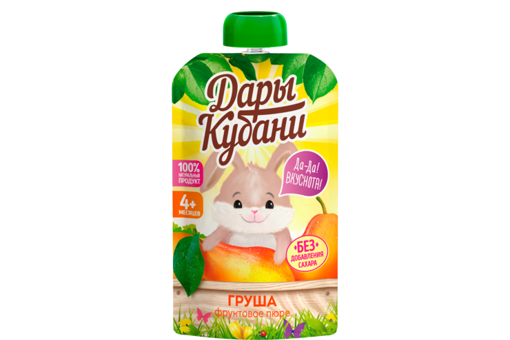 «Дары Кубани», пюре фруктовое, 90 г