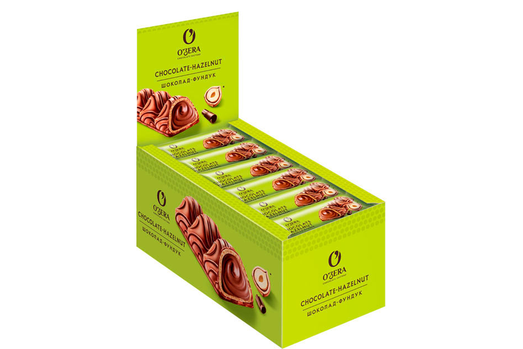«O'Zera», батончик Chocolate Hazelnut, 23 г