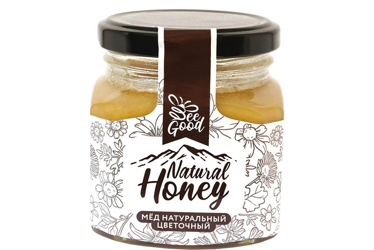«Natural Honey», мёд цветочный, 330 г
