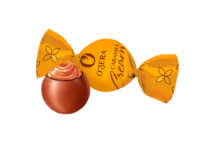 «O'Zera», шоколадные конфеты Caramel Cream (упаковка 0,5 кг)