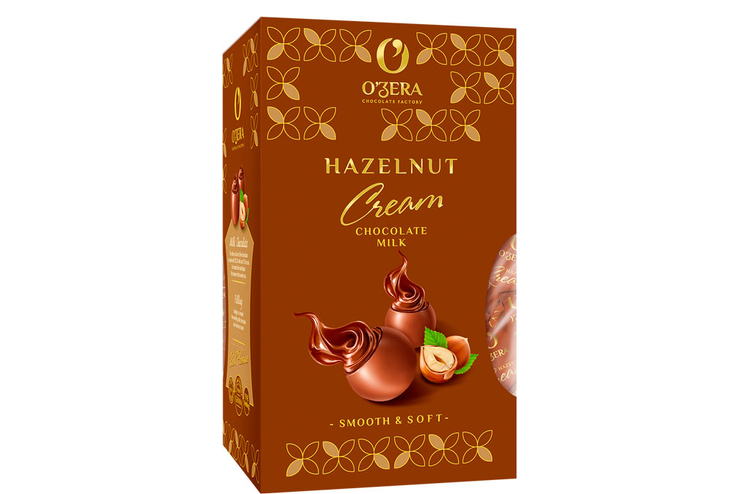 «O'Zera», шоколадные конфеты Hazelnut Cream, 200 г