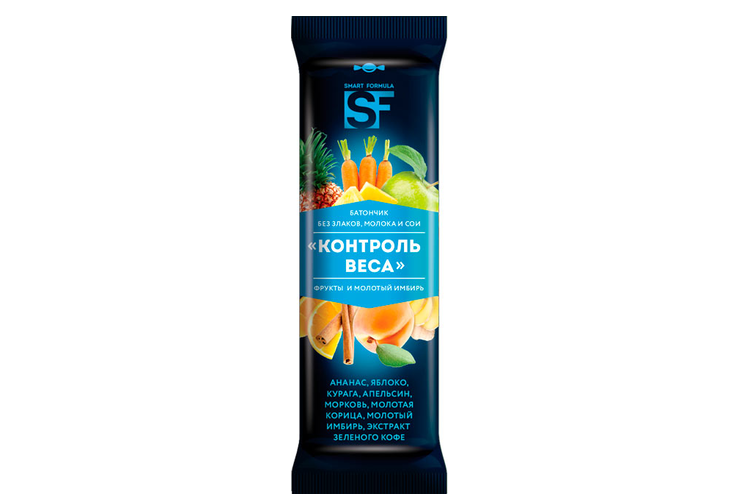«Smart Formula», батончик фруктовый «Контроль веса», 40 г