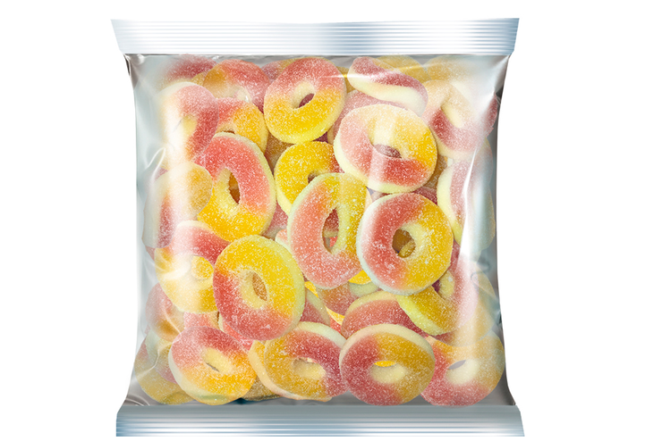 «KrutFrut», мармелад жевательный «Колечки со вкусом персика» (упаковка 0,5 кг) «KrutFrut», мармелад жевательный «Колечки со вкусом персика» (упаковка 0,5 кг)