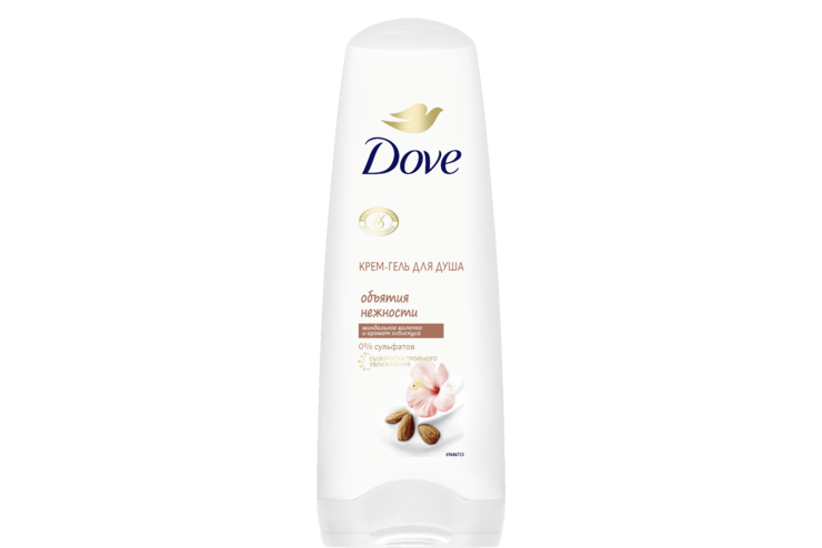 Крем-гель для душа «Dove» Гибискус и миндальное молочко, 200 мл