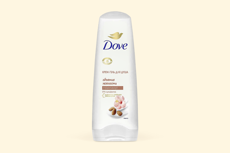 Крем-гель для душа «Dove» Гибискус и миндальное молочко, 200 мл