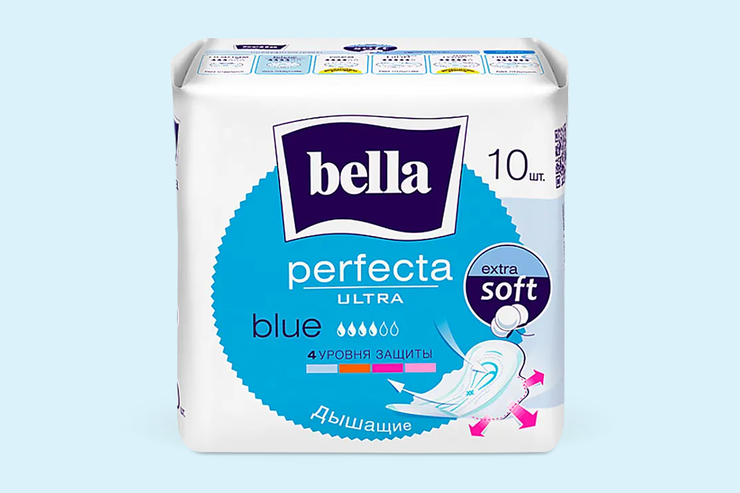 Прокладки «Bella» Perfecta Blue, 10 шт.