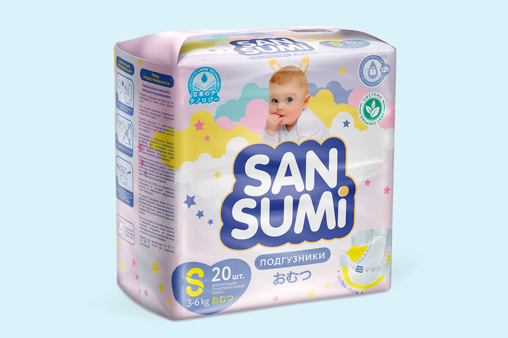 «Sansumi», подгузники