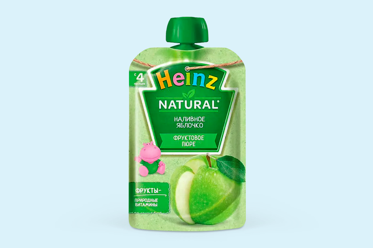 «Heinz», пюре фруктовое, 90 г