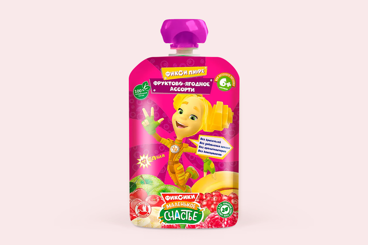 «Маленькое счастье», пюре, 90 г