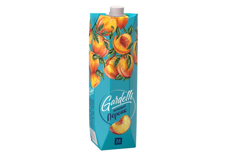 «Gardelli», нектар «Нежный персик», 1л «Gardelli», нектар «Нежный персик», 1л