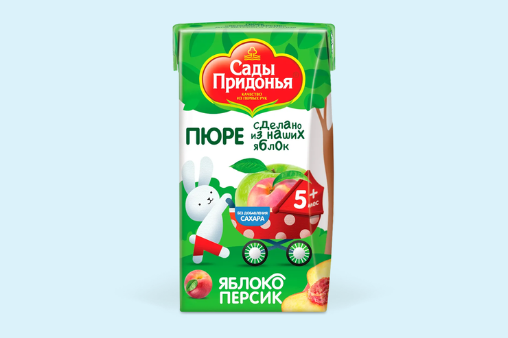 «Сады Придонья», пюре, 125 г