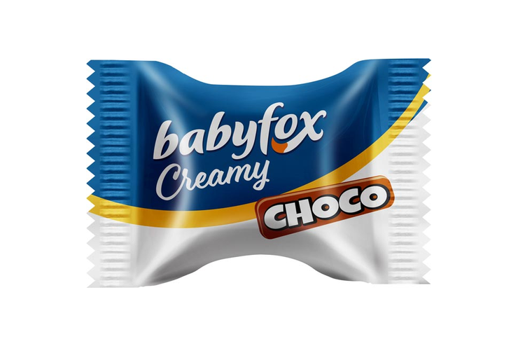 «BabyFox», конфеты вафельные Creamy Choco (коробка 2 кг)