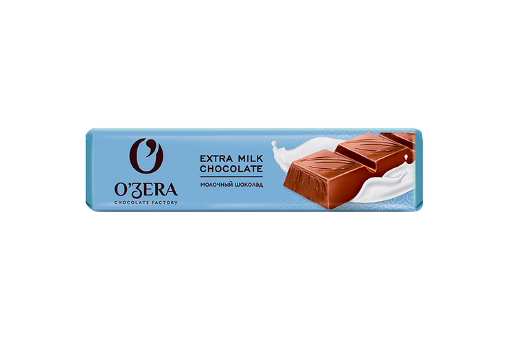 «O'Zera», шоколад молочный Extra milk, 45 г «O'Zera», шоколад молочный Extra milk, 45 г