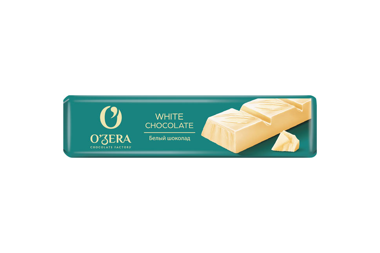 «O'Zera», белый шоколад White, 45 г