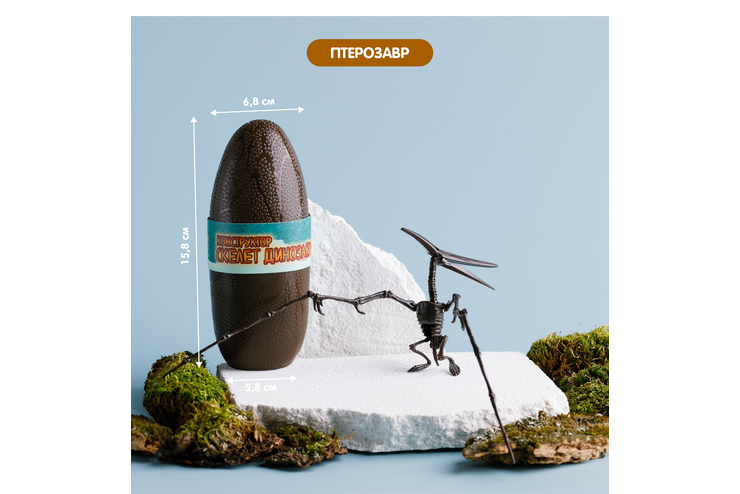 3D конструктор «Скелет динозавра»