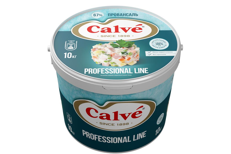 «Calve», майонез «Провансаль» 67%, 10 кг