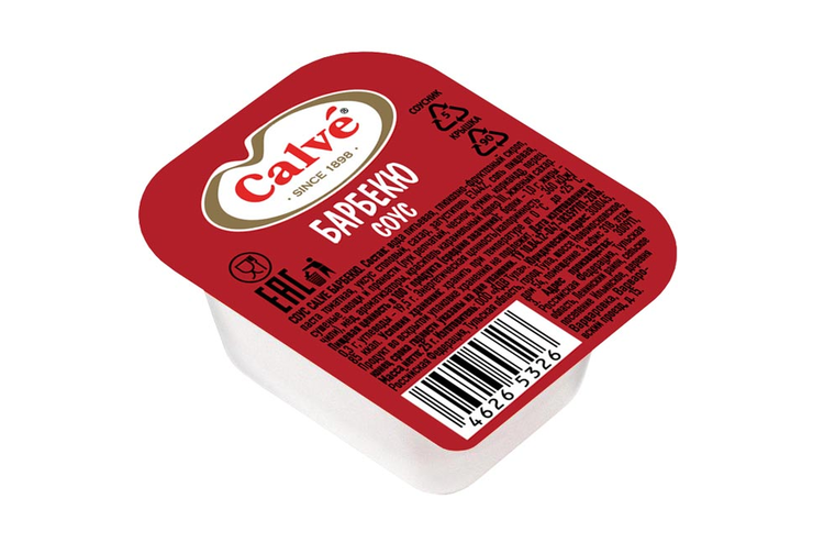 «Calve», соус «BBQ», дип-пот, 25 г