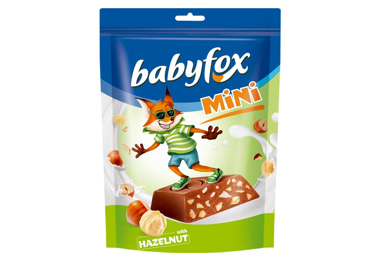 «BabyFox», конфеты шоколадные mini с фундуком, 120 г «BabyFox», конфеты шоколадные mini с фундуком, 120 г