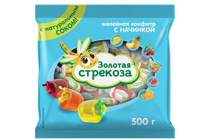 Конфета «Золотая стрекоза», 500 г