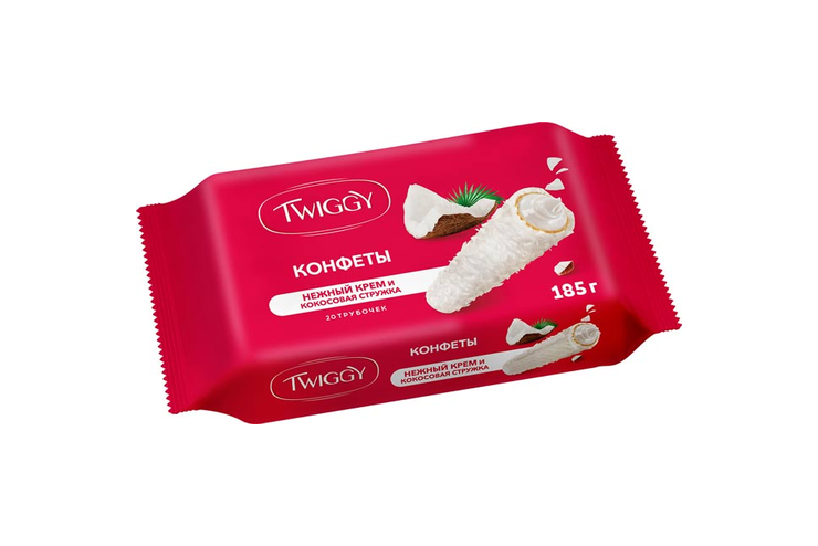 «Twiggy», конфеты с кокосом, 185 г