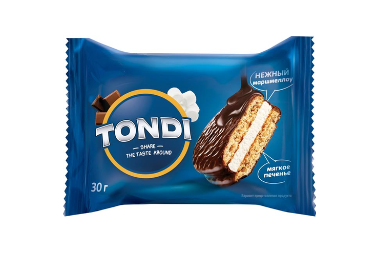 «Tondi», choco Pie (коробка 2,13 кг)