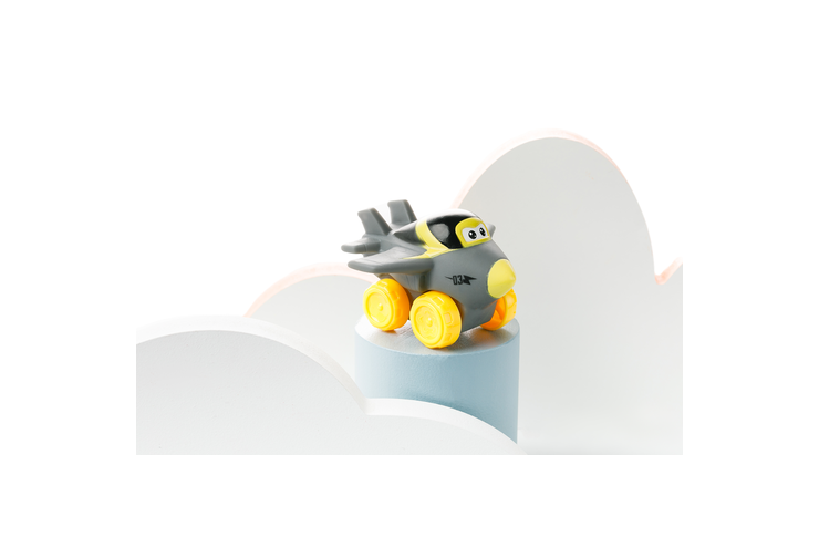 Набор виниловых машинок-самолетиков «Mao Bao» 3 шт