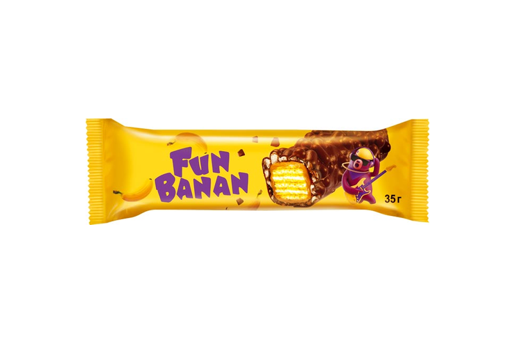 «Fun Banan», батончик, 35 г