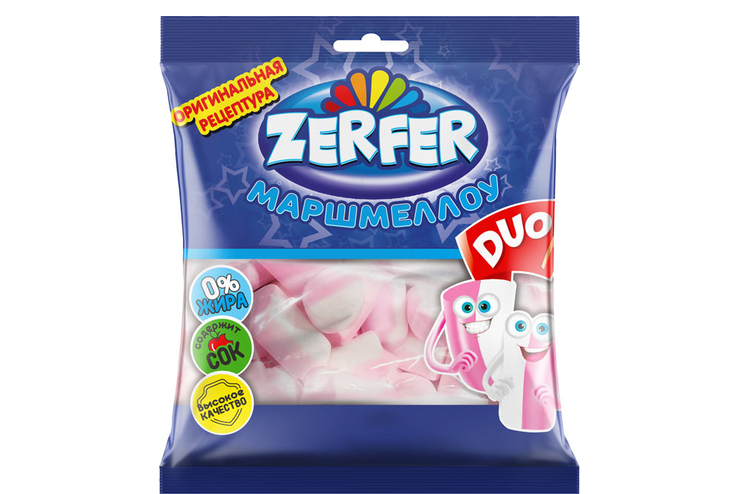 «Zerfer», маршмеллоу duo, 90 г