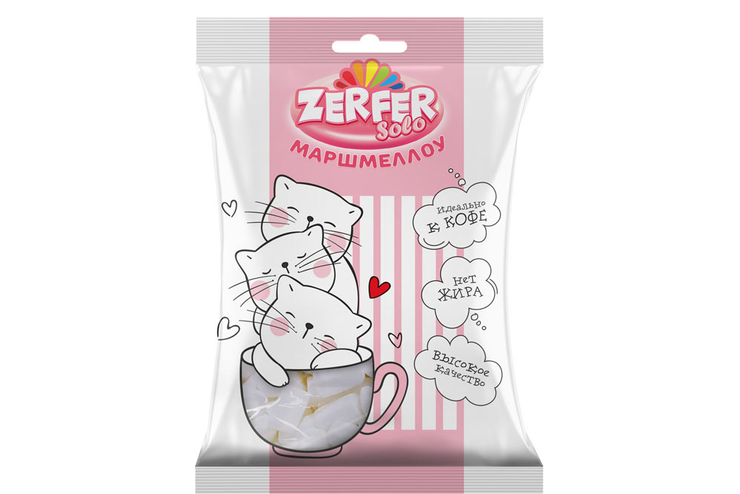 «Zerfer», маршмеллоу Solo, 65 г