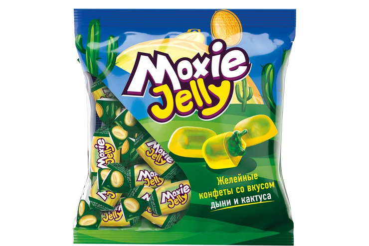 Конфеты Moxie Jelly дыня-кактус (упаковка 0,5 кг)