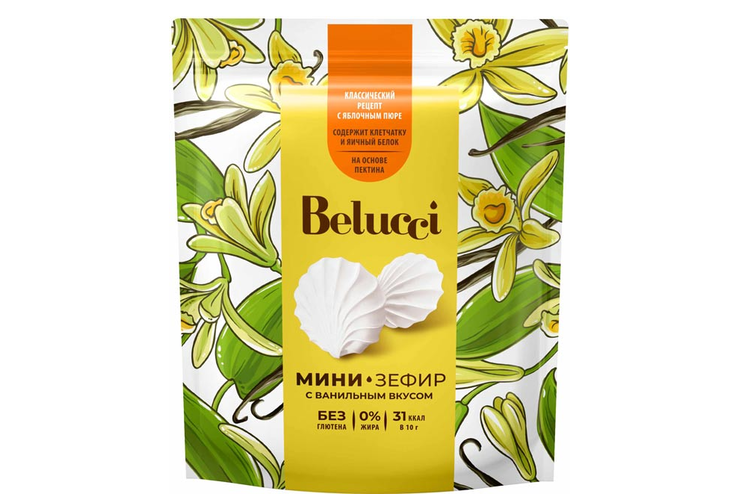 «Belucci», зефир ванильный, 80 г