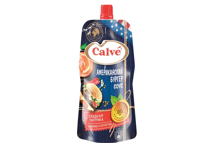 «Calve», cоус «Американский бургер», 230 г «Calve», cоус «Американский бургер», 230 г