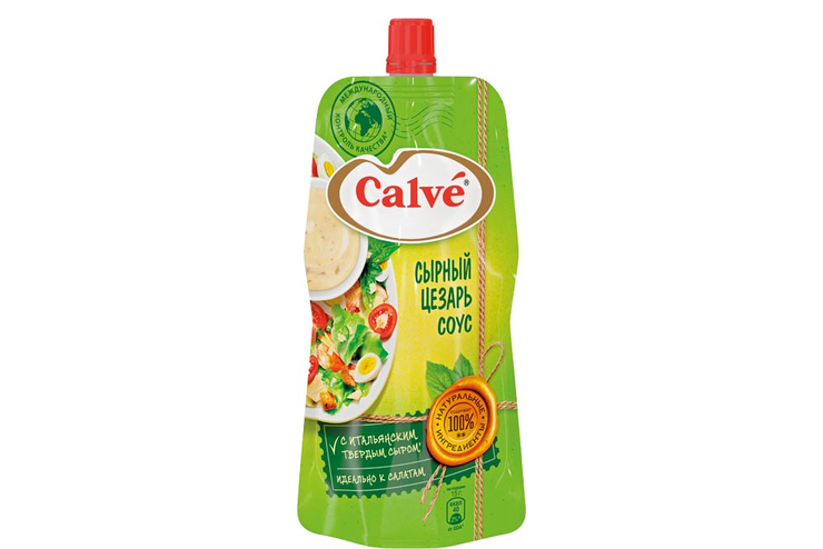 «Calve», соус сырный «Цезарь», 230 г «Calve», соус сырный «Цезарь», 230 г