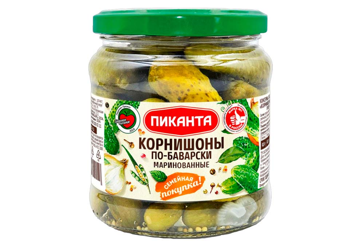 Корнишоны «Пиканта» По-баварски, 460 г
