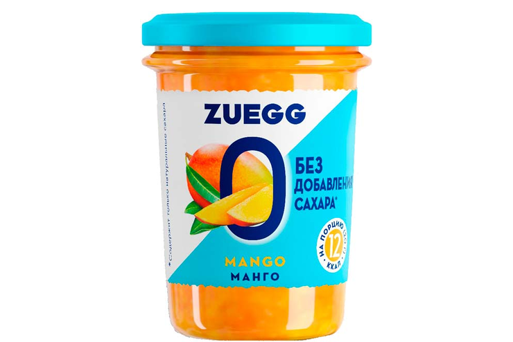 Конфитюр Zuegg Zero Added Sugar Манго, 220 г