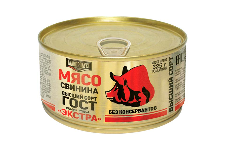 «Главпродукт», свинина Экстра, 338 г