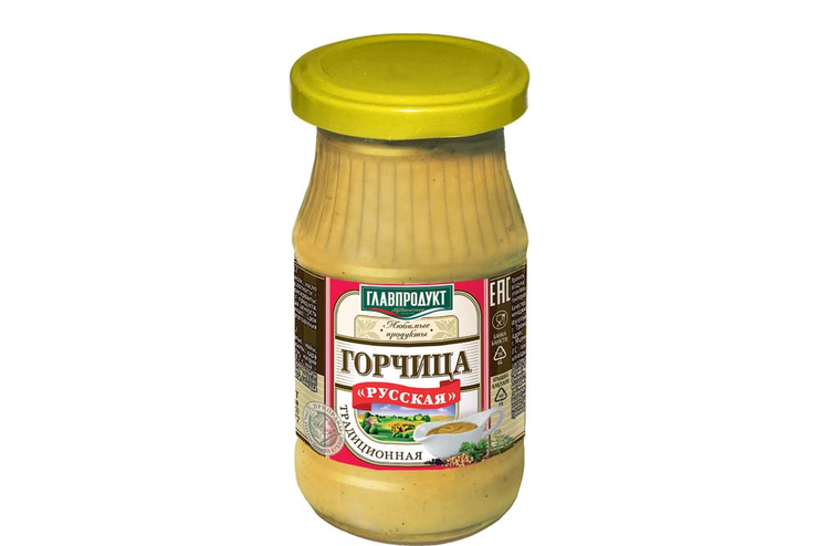 «Главпродукт», горчица «Русская», 170 г «Главпродукт», горчица «Русская», 170 г