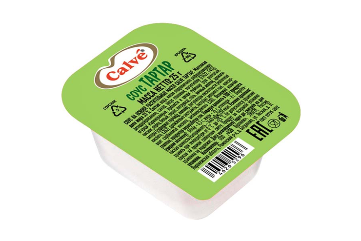 «Calve», соус «Тартар», дип-пот, 25 г