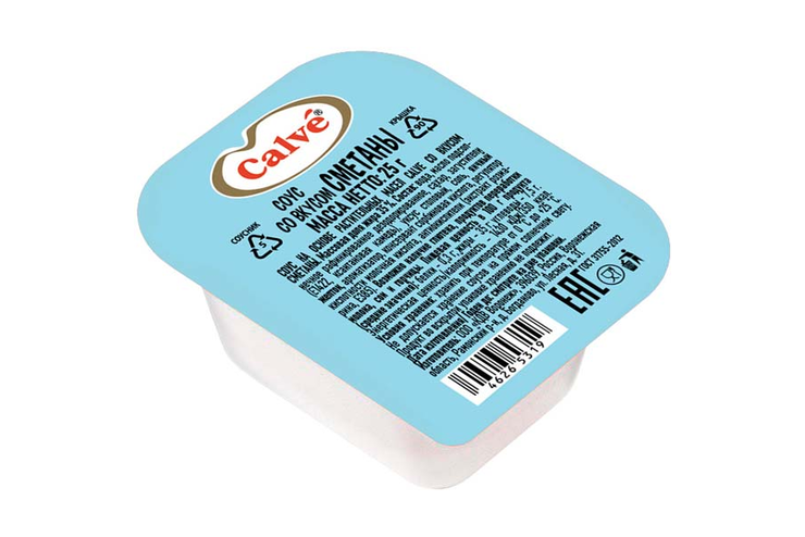 «Calve», соус со вкусом сметаны, 25 г